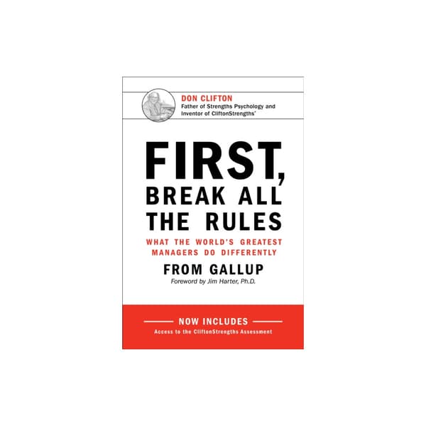 First, Break All the Rules (inbunden, eng)