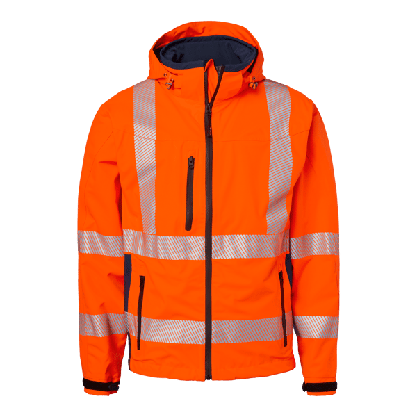 6718 Shell Jacket Fluorescent orange Unisex