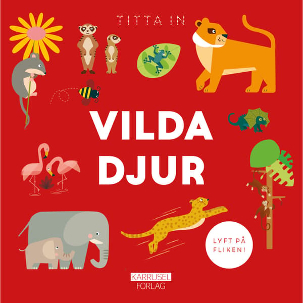 Vilda djur (bok, board book)