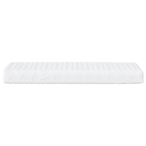 Dagbädd med madrass mörkgrå 90x200 cm sammet