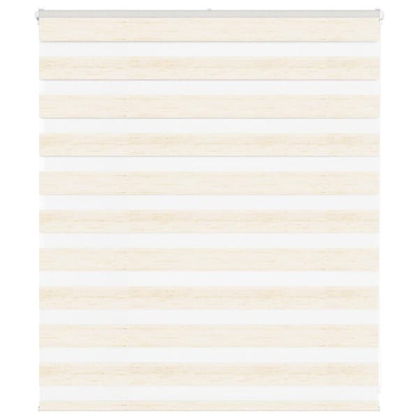 Rullgardin zebra 130x100 cm tyg bredd 125,9 cm polyester
