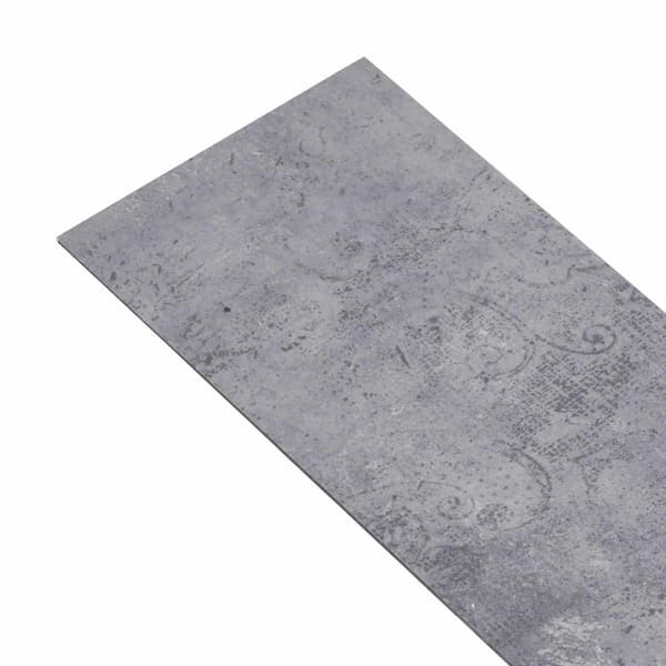 Golvplankor 18 pcs Grå 5,26 m² PVC