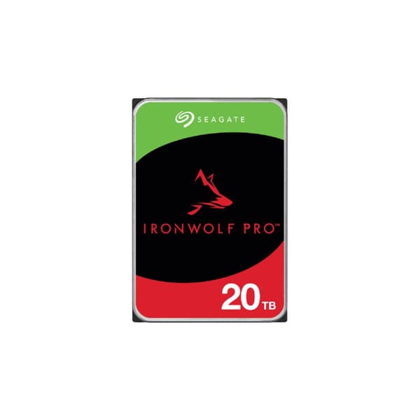 Seagate IronWolf Pro ST20000NT001 - hårddisk - 20 TB - SATA 6Gb/s