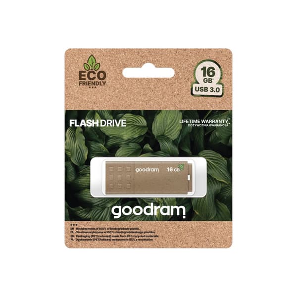 GOODRAM UME3 Eco Friendly - USB flash-enhet - 16 GB