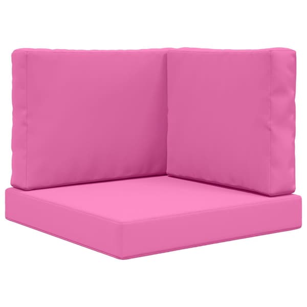 Utomhus Soffa Kudde 3 pcs Rosa Polyester