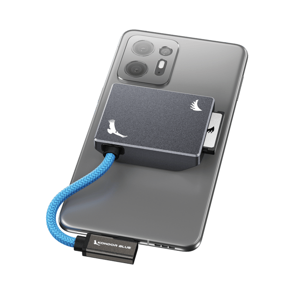 Angelbird Kondor Blue CFexpress B Recording Module (MagSafe Compatible External) Space Gray