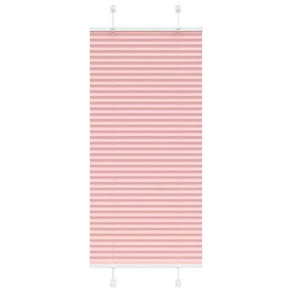 Plisserad persienn rosa 60x150cm tyg bredd 59,4cm polyester