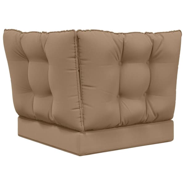 Utomhus Soffa Kudde 3 pcs Taupe Polyester