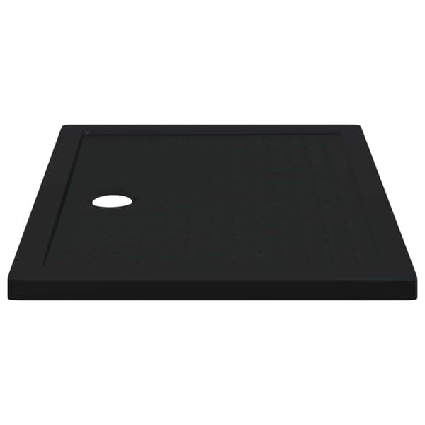 Duschbas Tray med Prickar 100 x 80 x 4 cm ABS Svart