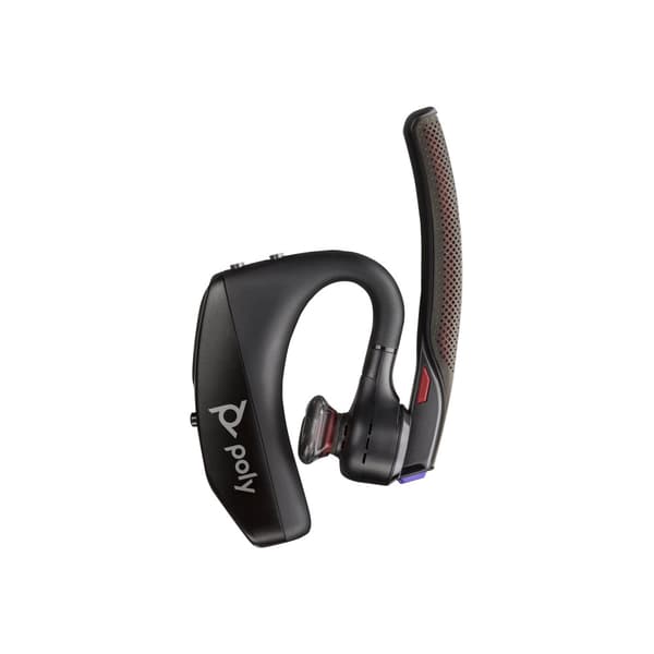 HP Poly Voyager 5200 UC - headset - USB-A via Bluetooth-adapter