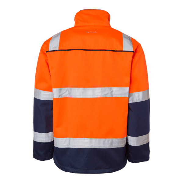 3816 Jacket Fluorescent orange/navy Unisex