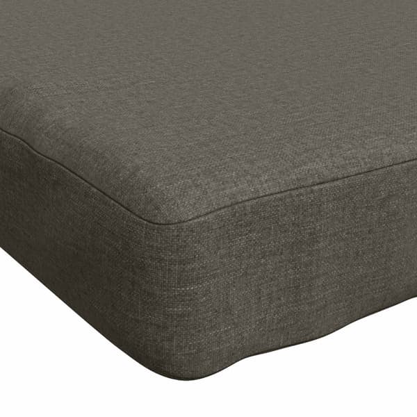 1-delad Bänk Kudde VUGHT 100% Polyester Grå 100 x 30 x 5 cm