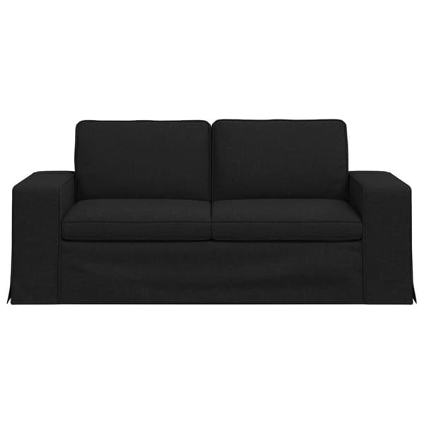 Soffa Svart 182 x 80 x 82 cm tyg