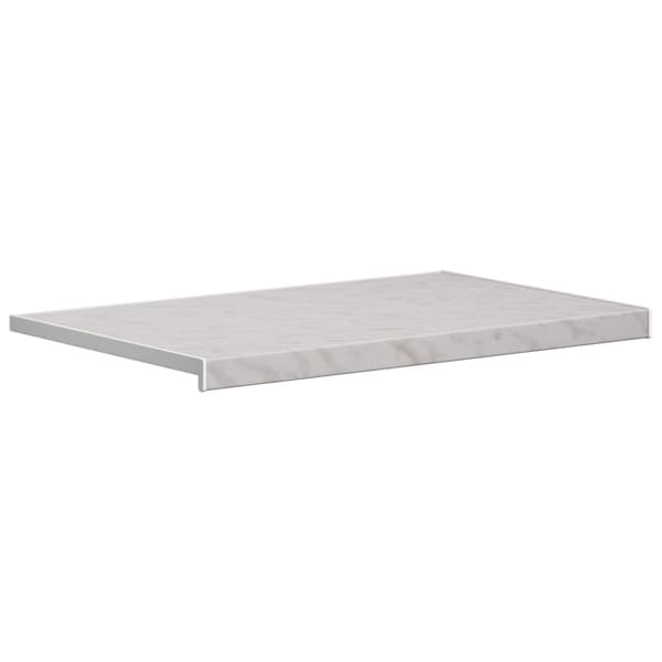 Fönsterbräda Marmorstruktur 80 x 50 x 4,5 cm PVC