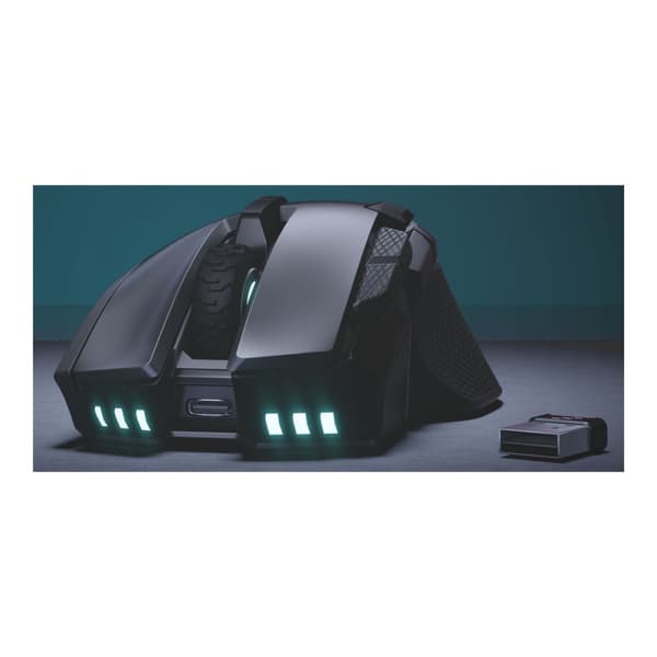 CORSAIR IRONCLAW SE - mus - 2.4 GHz, Bluetooth, USB