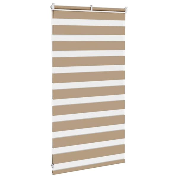 Rullgardin zebra 85x100 cm tyg bredd 80,9 cm polyester