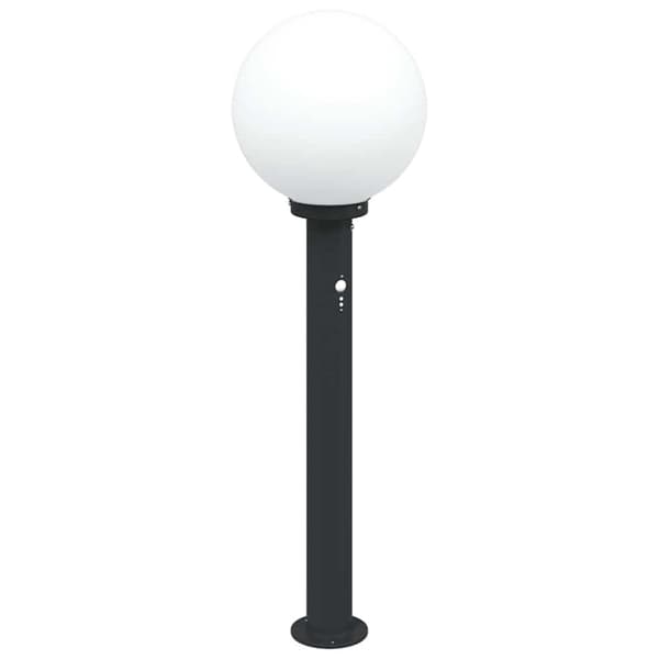 Pollare med sensor 3 st 80 cm svart IP44