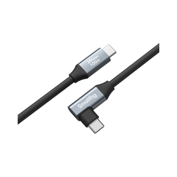 SmallRig 4791 USB-C (Straight) to USB-C (Angled) Data Cable 60cm