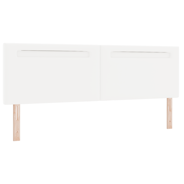 LED huvuddyna Vit 180 cm Konstläder