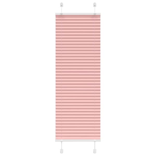 Plisserad persienn rosa 40x150 cm tyg bredd 39,4cm polyester