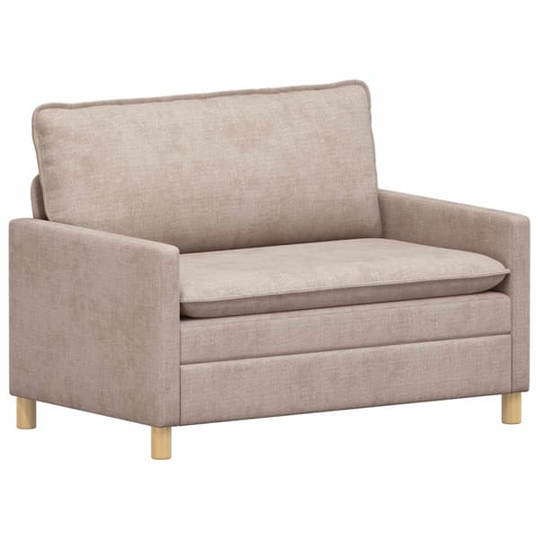 Soffa Beige 126 x 81 x 87,5 cm Polyester