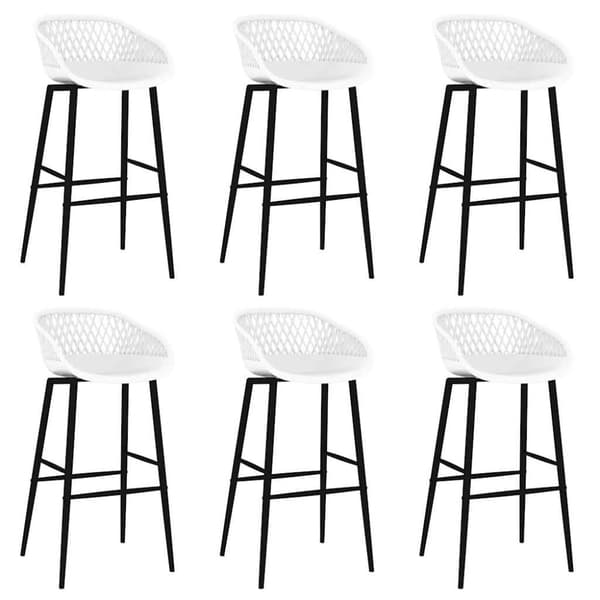 Bargrupp 7 delar svart och vit