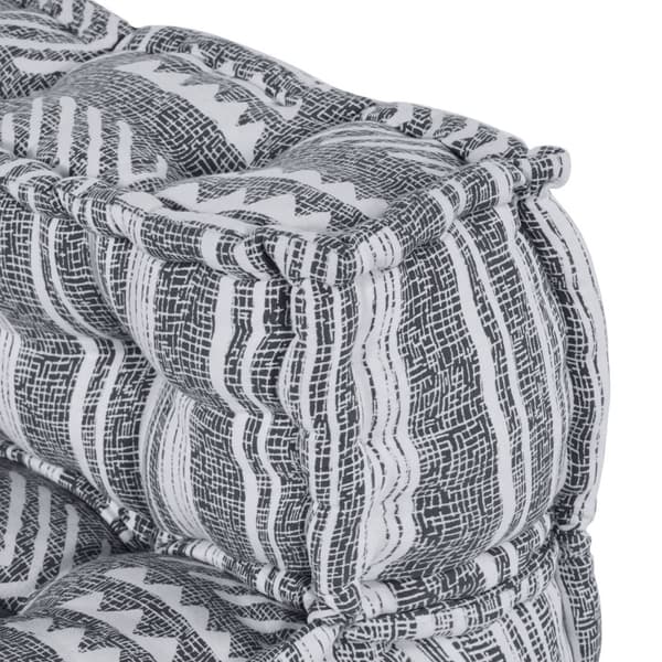 Modulsofa enhet Grå Tryck 70 x 70 x 56 cm Tyg