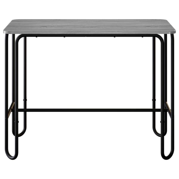 Matbord 100 x 50 x 75 cm Konstruerat trä Grå Sonoma Rektangulär