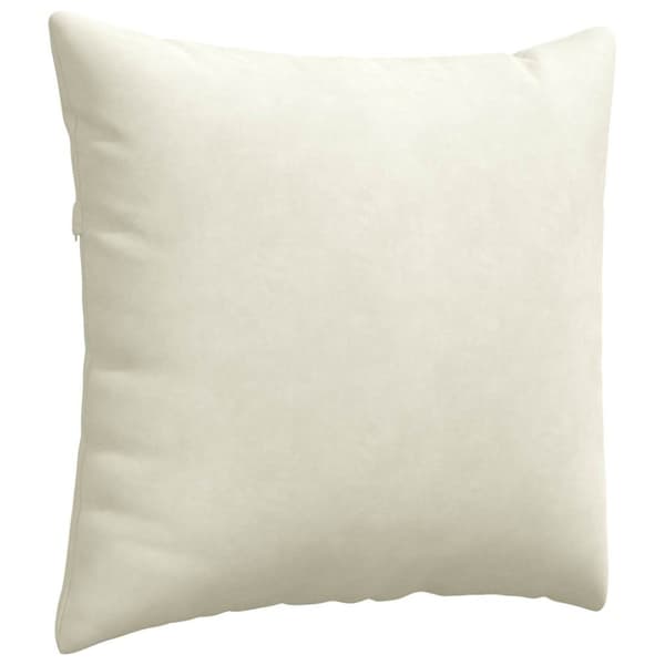 Sofakuddar 2 pcs Kräm 45 x 45 cm Kordread tyg