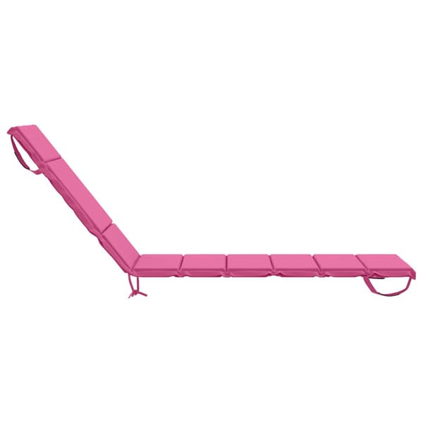 Solstol Kudde GEMERT 100% Polyester Rosa 200 x 60 x 3 cm