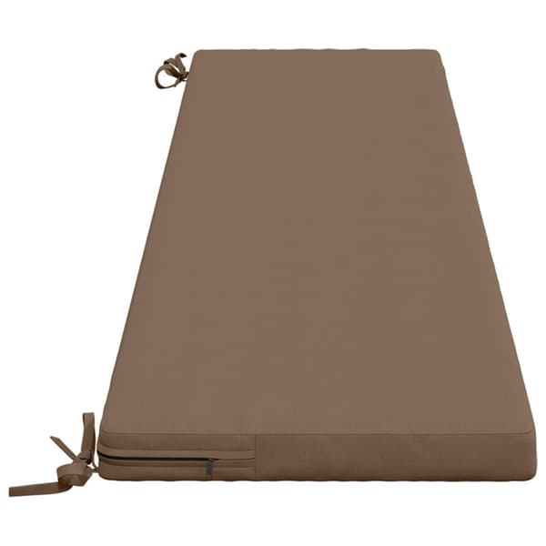 Bänk kudde SOEST 100% Polyester Taupe 170 x 40 x 5 cm