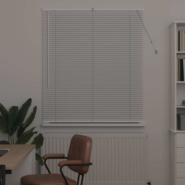 Persienner Vit 130 x 120 cm Aluminium