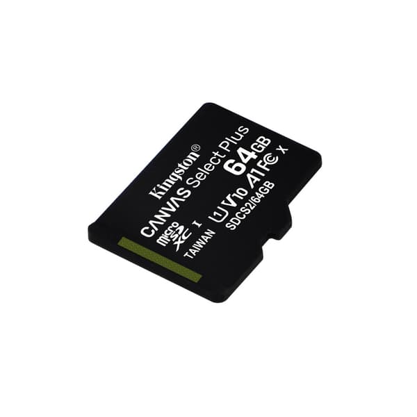 Kingston Technology Canvas Select Plus 64 GB MicroSDXC UHS-I Klass 10