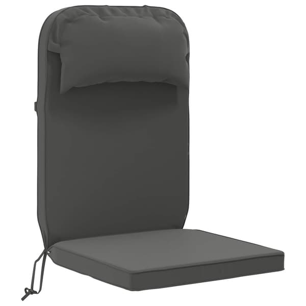 Solsängkudde 100% Polyester Antracit 55 x 124 x 5 cm