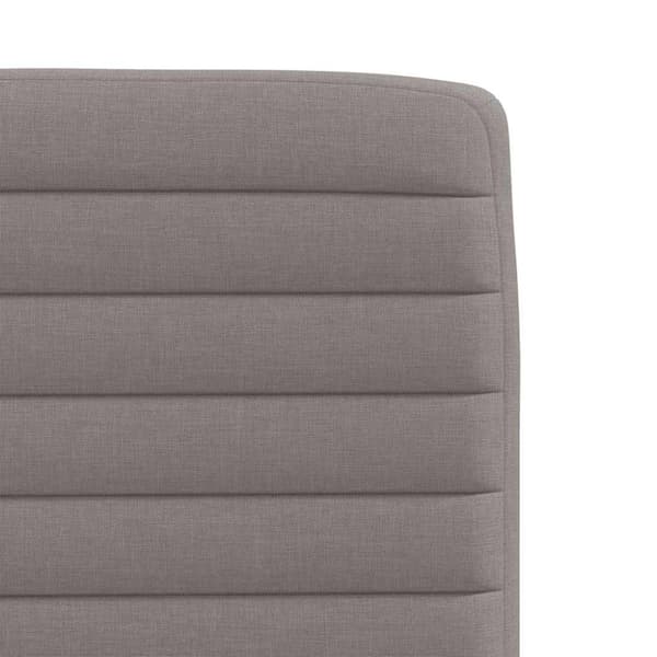 Matstolar 4 st taupe tyg