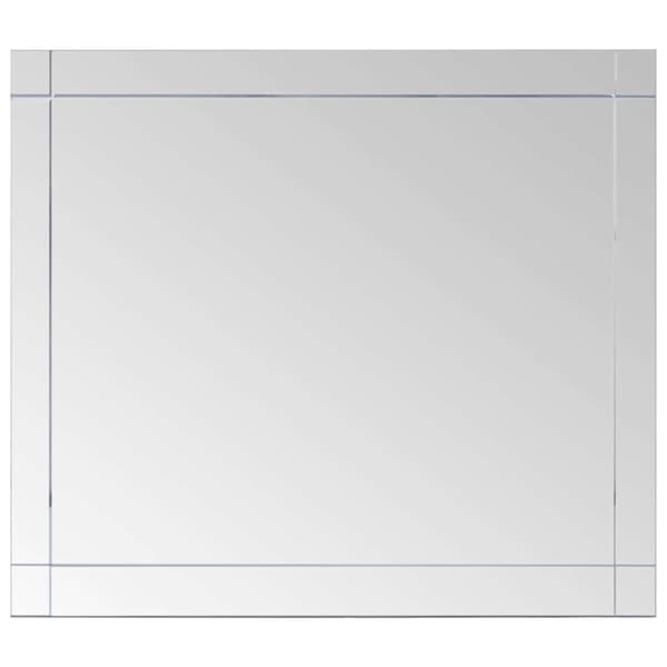 Väggspegel 100x60 cm glas