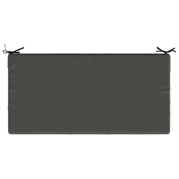 Sittkudde SOEST 100% Polyester Antracit 120 x 60 x 15 cm