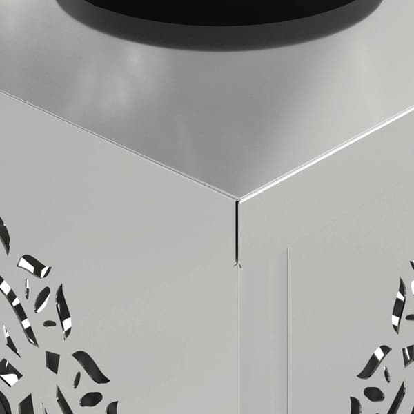 Solar LED Stig Ljus 2 pcs Silver Galvaniserat stål