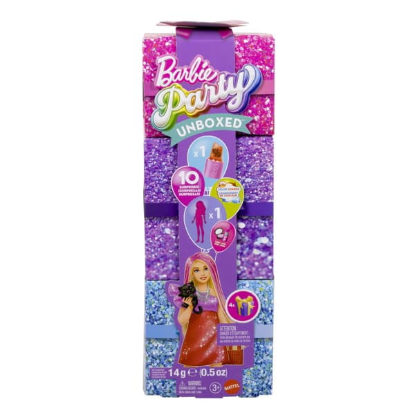 Barbie GlamParty Unboxed original röd