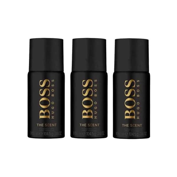3-pack Hugo Boss The Scent Deo Spray 150ml