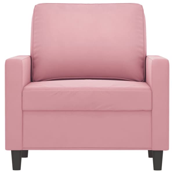 Fåtölj Rosa 60 cm sammet