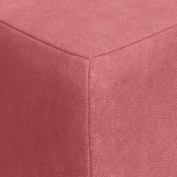 Fällbar Soffbed 75 x 63 x 45 cm Rosa