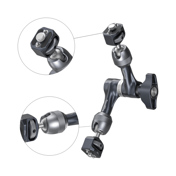SmallRig 4899 Rosette Magic Arm (7") with ARRI Locating Screw