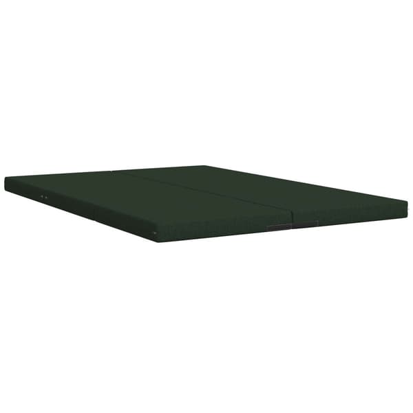 Fällbar Soffbed 140 x 67 x 45 cm Mörkgrön