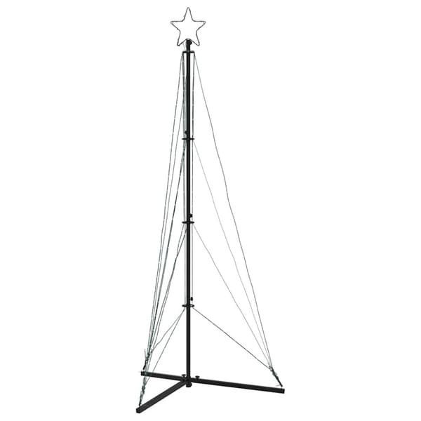 LED julgran 363 LEDs varmvit 182 cm