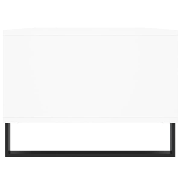Soffbord vit 90x50x36,5 cm konstruerat trä