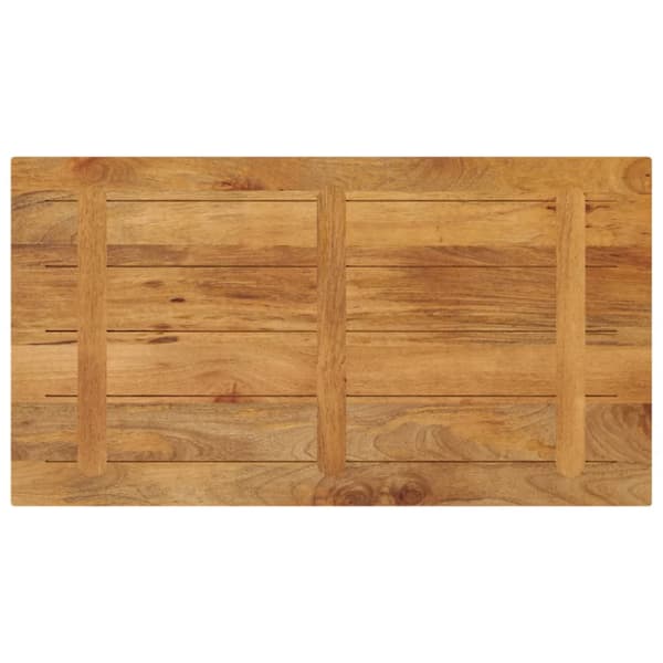 Bordsskiva 100x50x2,5 cm rektangulär massiv mango-trä