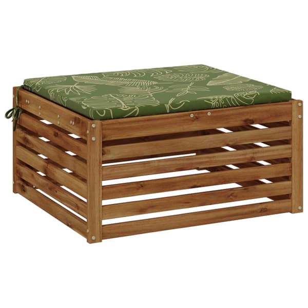 1-delad Sittdyna SOEST 100% Polyester Bladdesign 80 x 80 x 3 cm