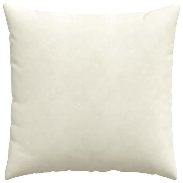 Sofakuddar 2 pcs Kräm 60 x 60 cm Kordread tyg