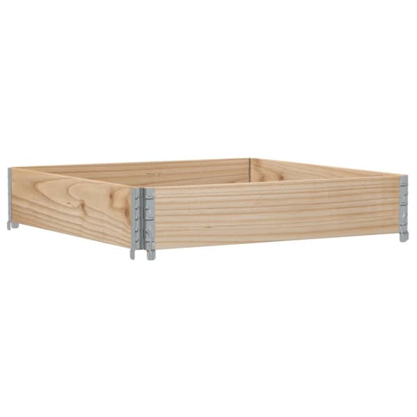 Odlingslåda 100x100 cm massiv furu